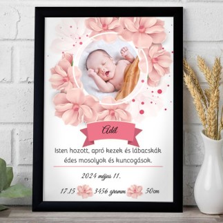 Isten hozott babás fotókollázs | MyPrintPix