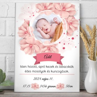 Isten hozott babás fotókollázs | MyPrintPix