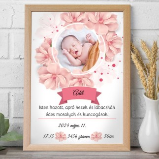 Isten hozott babás fotókollázs | MyPrintPix