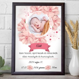 Isten hozott babás fotókollázs | MyPrintPix