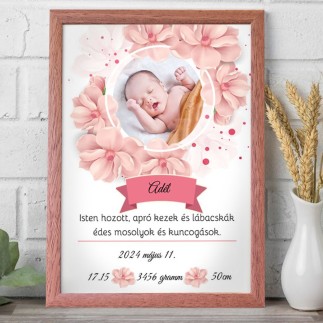 Isten hozott babás fotókollázs | MyPrintPix