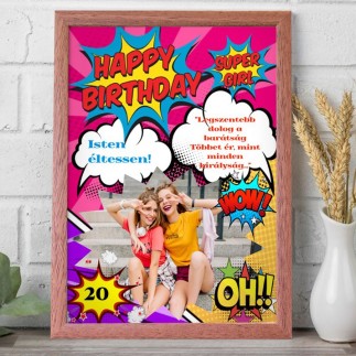Super Szülinap születésnapi fotókollázs | MyPrintPix