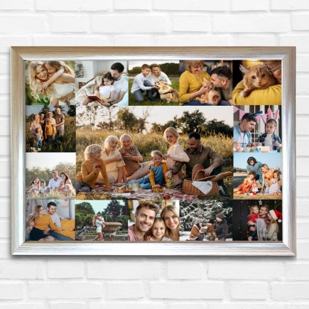 Kollázs 15 képes fekvő fotókollázs | MyPrintPix