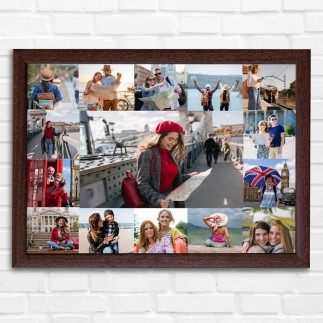 Kollázs 15 képes fekvő fotókollázs | MyPrintPix