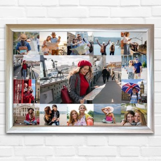 Kollázs 15 képes fekvő fotókollázs | MyPrintPix