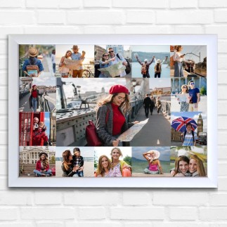 Kollázs 15 képes fekvő fotókollázs | MyPrintPix