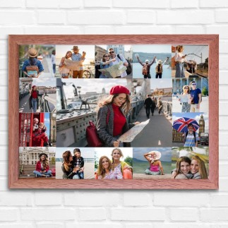 Kollázs 15 képes fekvő fotókollázs | MyPrintPix