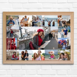Kollázs 15 képes fekvő fotókollázs | MyPrintPix