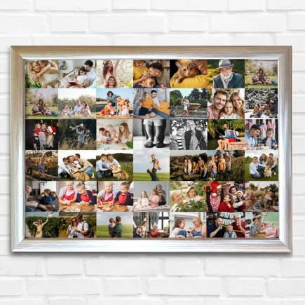 Kollázs 42 képes fekvő fotókollázs | MyPrintPix