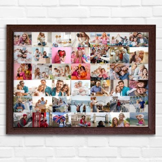 Kollázs 42 képes fekvő fotókollázs | MyPrintPix