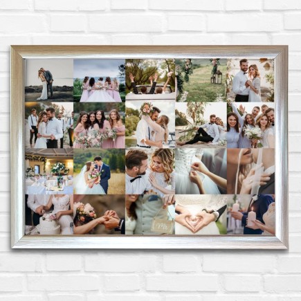 Kollázs 20 képes fekvő születésnapi fotókollázs | MyPrintPix