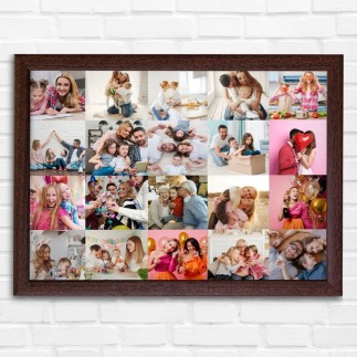 Kollázs 20 képes fekvő születésnapi fotókollázs | MyPrintPix