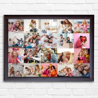 Kollázs 20 képes fekvő születésnapi fotókollázs | MyPrintPix