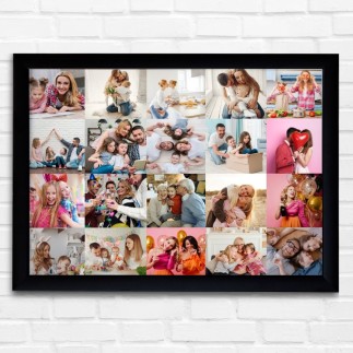 Kollázs 20 képes fekvő születésnapi fotókollázs | MyPrintPix