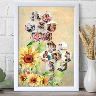 Sunflower fotókollázs | MyPrintPix