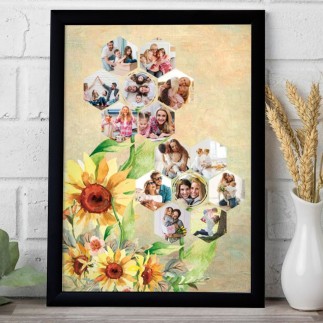 Sunflower fotókollázs | MyPrintPix