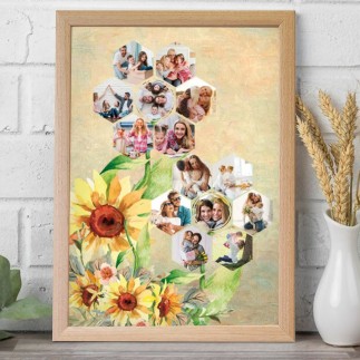 Sunflower fotókollázs | MyPrintPix