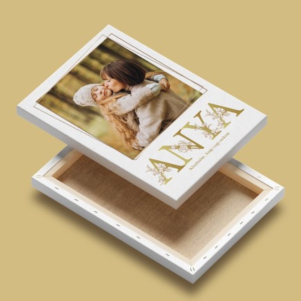 Vászonkép- Anya arany