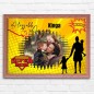 Köszöntő Anya - fekvő -super Mom