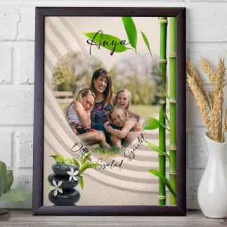Köszöntő - Anya - Bamboo anyák napi fotókollázs | MyPrintPix