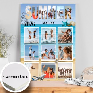 Hurrá nyaralunk utazós fotókollázs | MyPrintPix