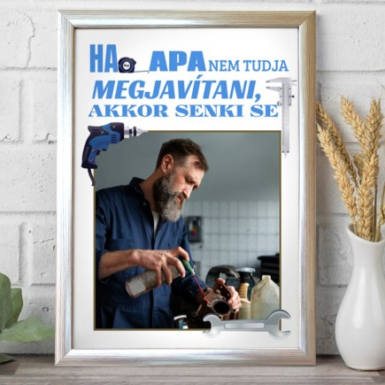 Apu szerel apák napi fotókollázs | MyPrintPix
