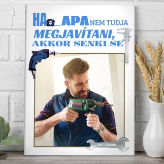 Apu szerel apák napi fotókollázs | MyPrintPix