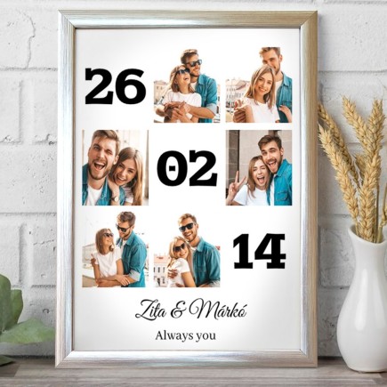 Always esküvői fotókollázs | MyPrintPix