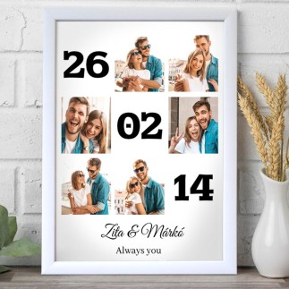 Always esküvői fotókollázs | MyPrintPix