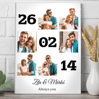 Always esküvői fotókollázs | MyPrintPix