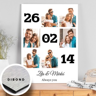 Always esküvői fotókollázs | MyPrintPix