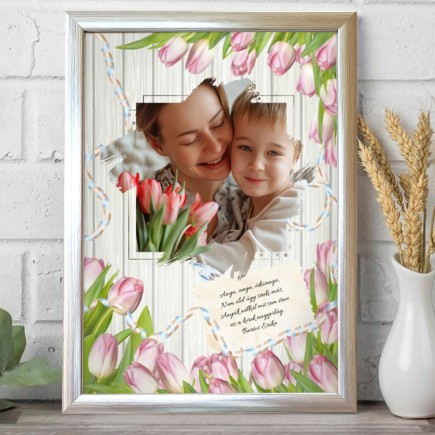 Köszöntő Tulip fotókollázs | MyPrintPix