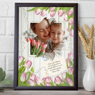 Köszöntő Tulip fotókollázs | MyPrintPix